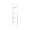 Barnwoodusa Rustic Farmhouse 4ft Reclaimed Wood Decorative Ladder (White) 672713210863 - alternate 1